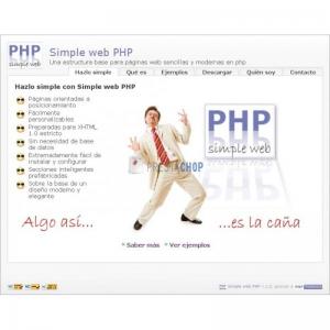 Imagen de Consigue Simple web PHP...